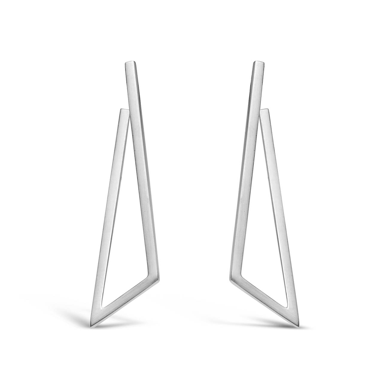 Tribute long twist earrings