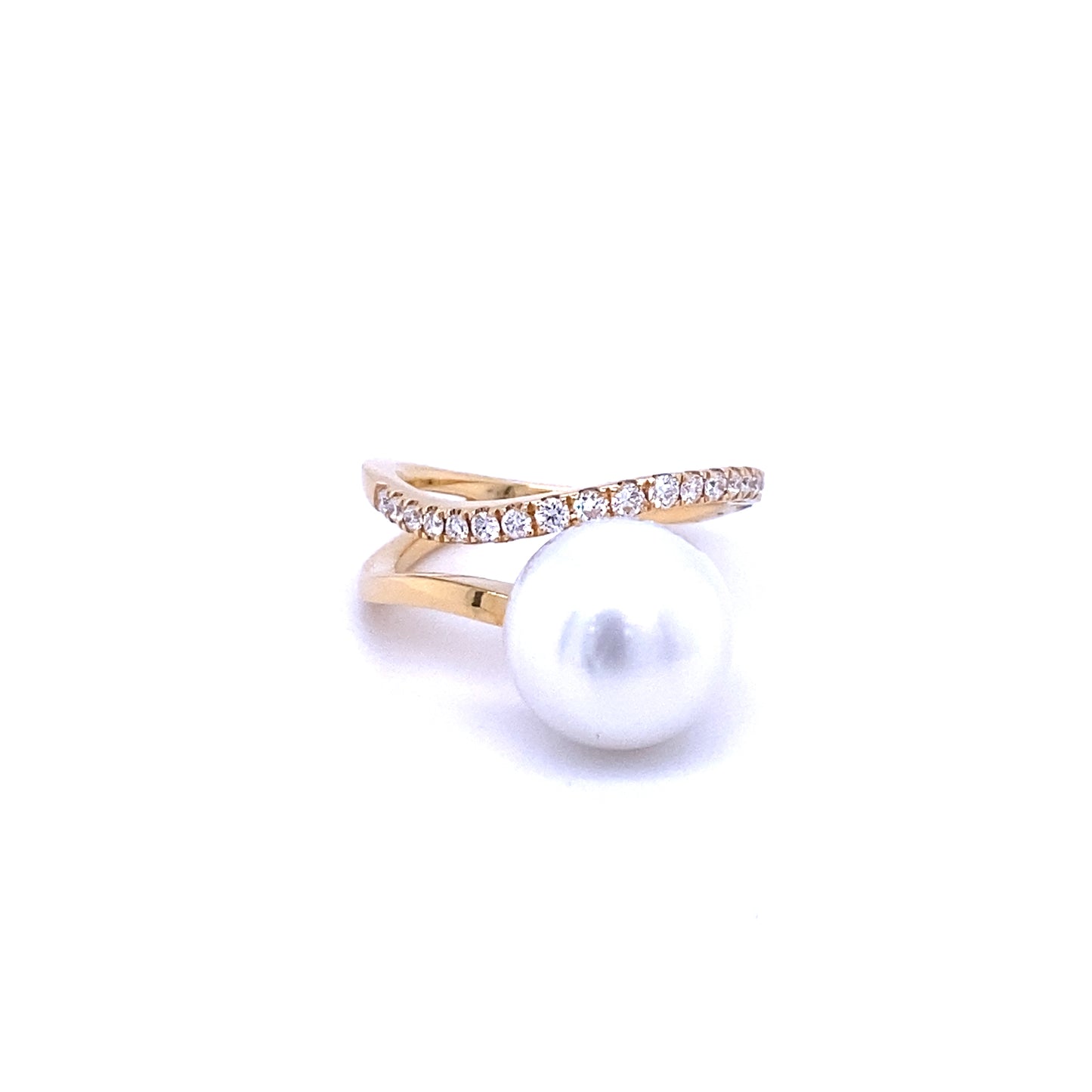 Pearl and Diamond Ring