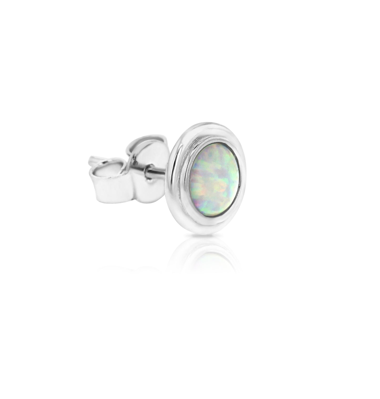 Opal Stud Earrings
