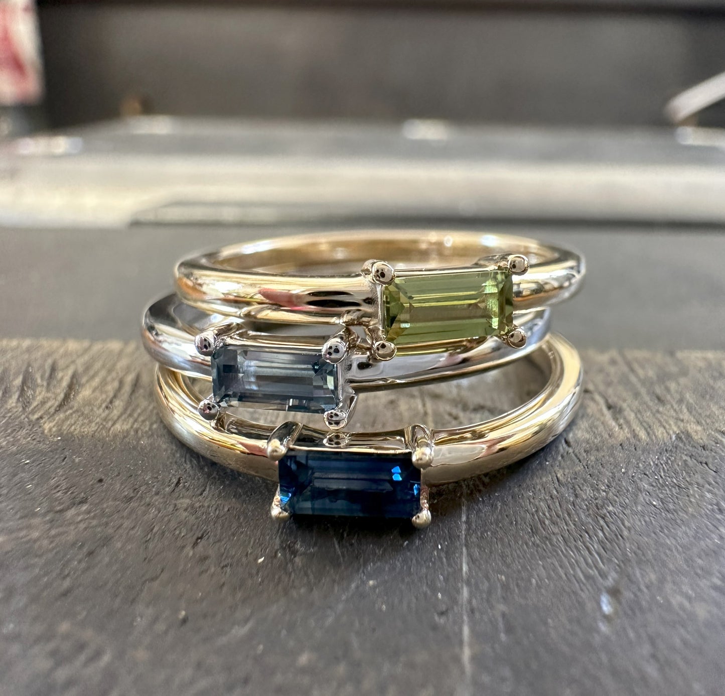 Australian Sapphire Stacker Ring