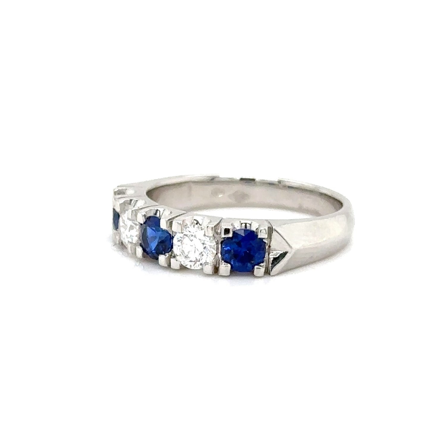 Sapphire & Diamond Eternity Ring