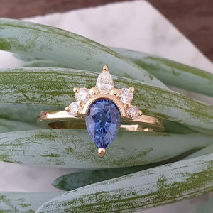 StarDust Sapphire & Diamond Ring - Bretts Jewellers